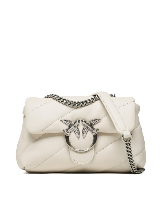PINKO PINKO Torbica Love Mini Puff Cl . PE 23 PLTT 100039 A0F2 Écru