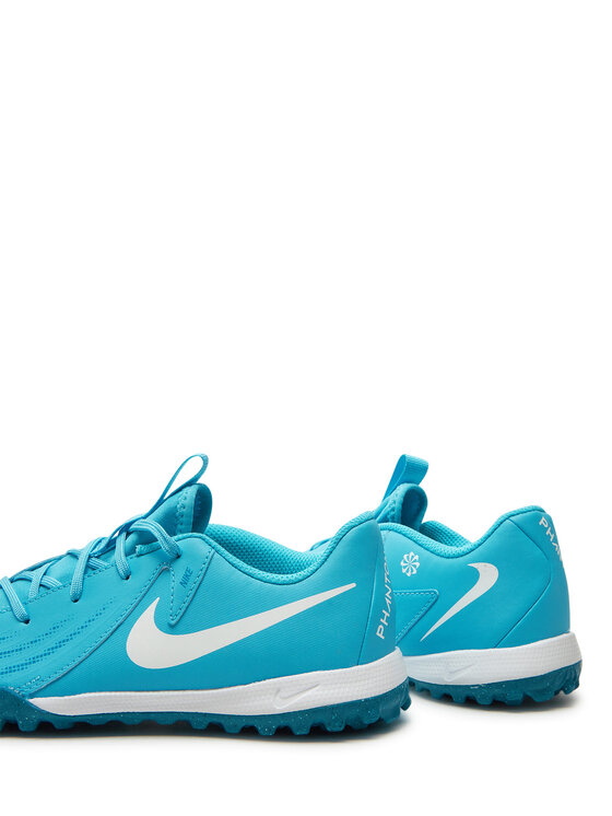 Nike Nike Взуття для футболу Jr Phantom Gx II Academy Tf FJ2608 400 Голубий