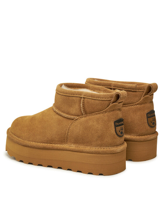 Bearpaw Bearpaw Lumesaapad Retro Shorty 2940W Beež