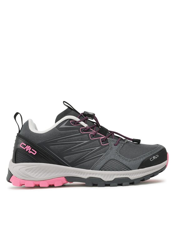 CMP Bežecké topánky Atik Trail Running Shoes 3Q32146 Sivá