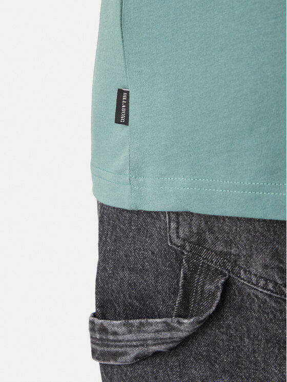 Billabong Billabong Majica Totem EBYZT00388 Zelena Regular Fit
