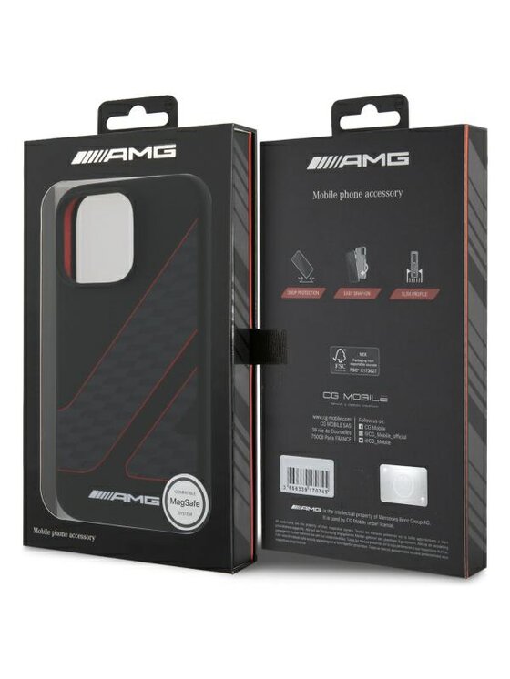 Mercedes-Benz Mercedes-Benz Etui na telefon Apple iPhone 16 Pro Max Czarny