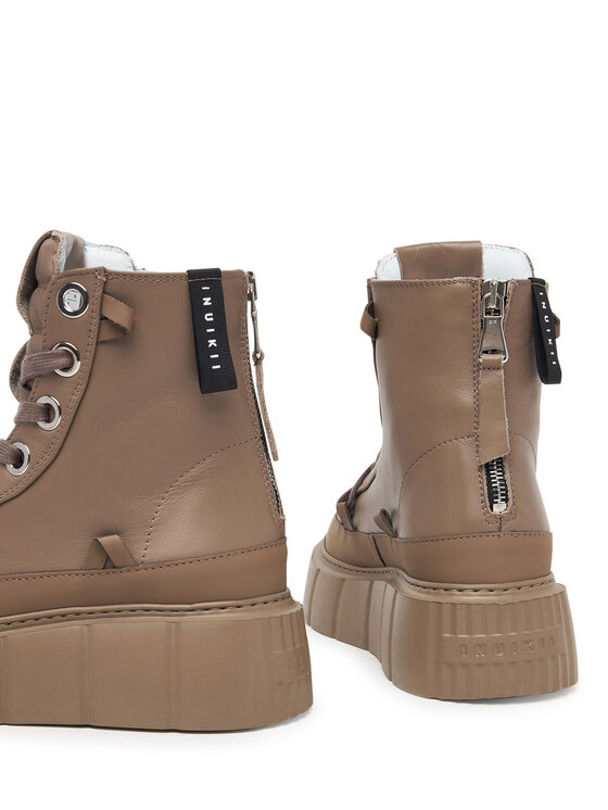 Inuikii Inuikii Auliniai batai Leather Matilda 1001.002.0042 Šviesiai ruda