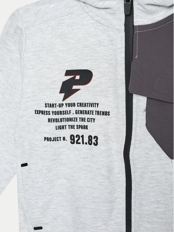 Original Marines Original Marines Суитшърт DEA2565B Сив Regular Fit