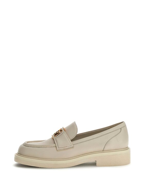 Guess Lordsy FLPSHU LEA14 Écru