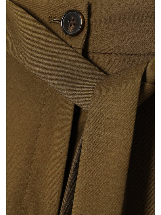 TATUUM TATUUM Spodnie materiałowe ANAISO Khaki Loose Leg