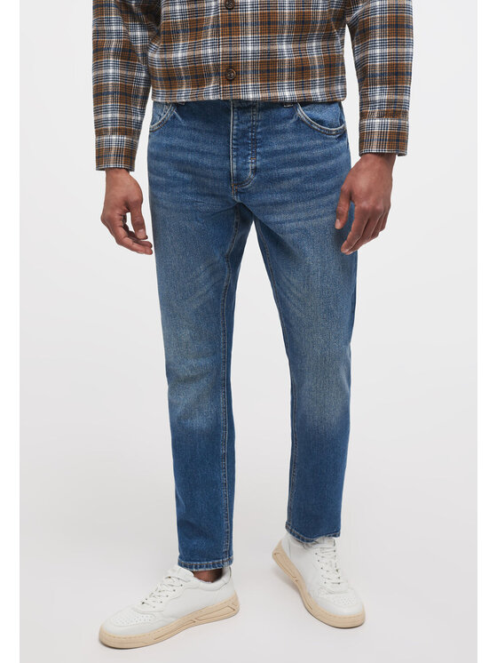 Mustang Mustang Jeansy TOLEDO TAPERED Niebieski Slim Fit