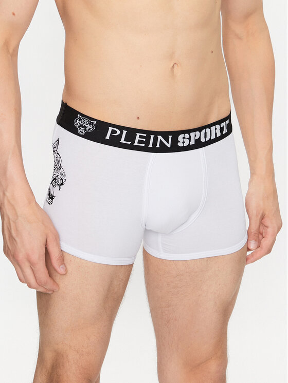 Plein Sport Plein Sport Боксери Tiger SACC MUY0354 SJY001N Білий
