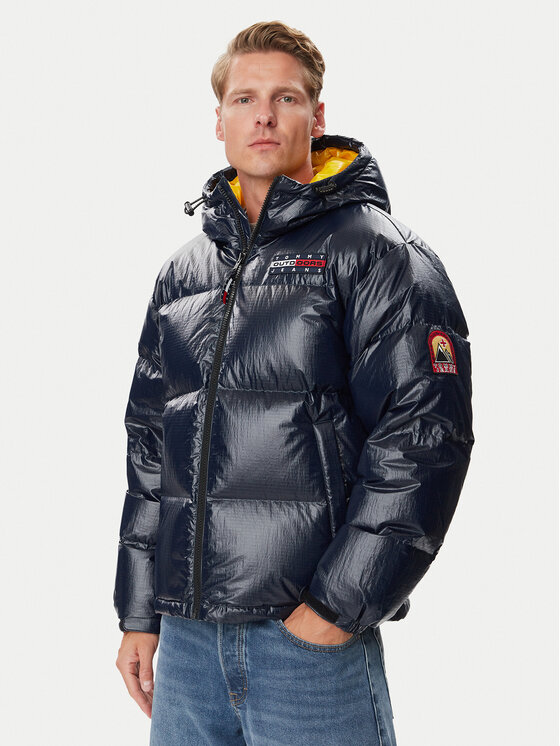 Tommy Jeans Tommy Jeans Daunenjacke Alaska DM0DM23894 Dunkelblau Relaxed Fit