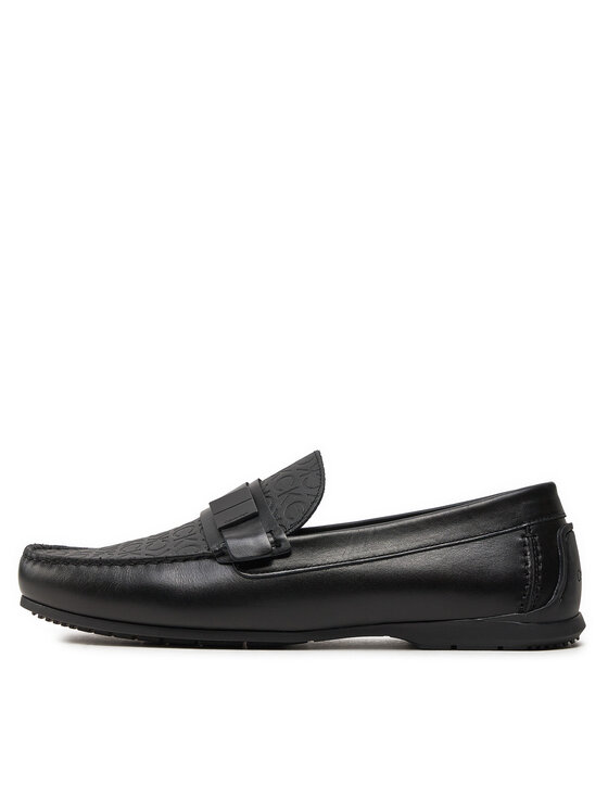 Calvin Klein Calvin Klein Mokassins Driver W/ Iconic Plaque Mono HM0HM01500 Schwarz