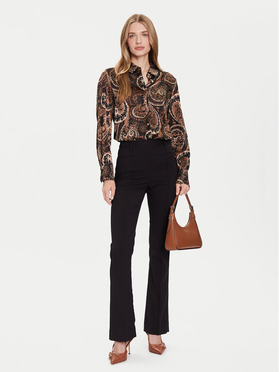Guess Guess Koszula W5BH78 W2770 Brązowy Regular Fit