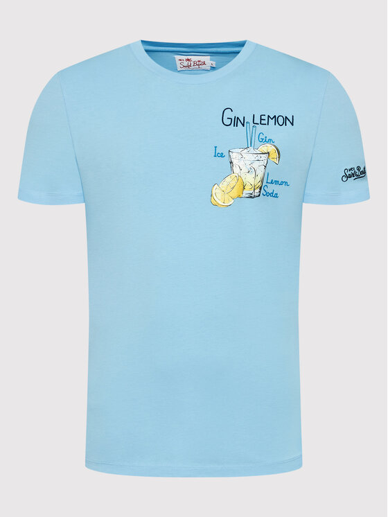 MC2 Saint Barth MC2 Saint Barth T-särk TSHM001 02634B Sinine Regular Fit