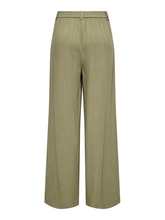 ONLY ONLY Παντελόνι υφασμάτινο Lemmia 15370398 Πράσινο Regular Fit