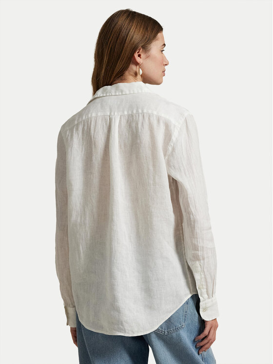 Polo Ralph Lauren Polo Ralph Lauren Cămașă 211970730001 Alb Classic Fit