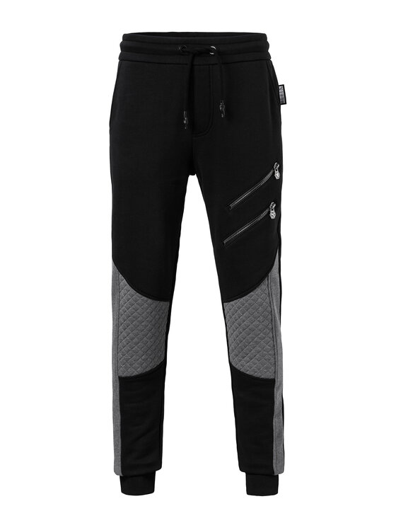 PHILIPP PLEIN PHILIPP PLEIN Spodnie dresowe 30862 Czarny Jogger Fit