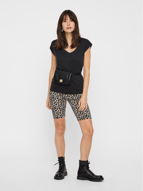 Pieces Pieces Футболка 17095260 Чорний Regular Fit