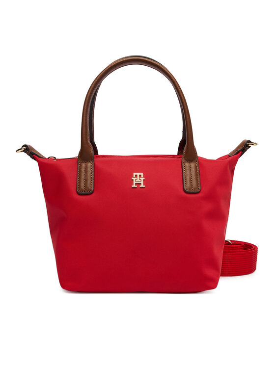 Tommy Hilfiger Tommy Hilfiger Kabelka Popette Mini Tote AW0AW17709 Červená