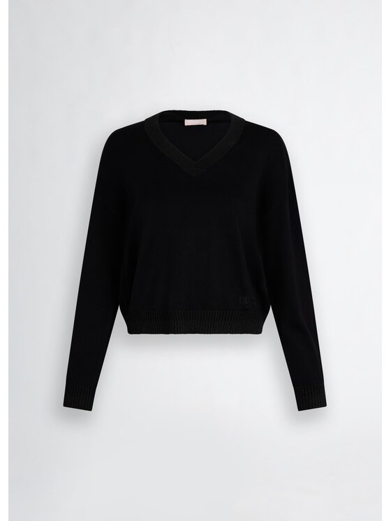Liu Jo Liu Jo Maglione TA5062MS49I22222 Nero Regular Fit