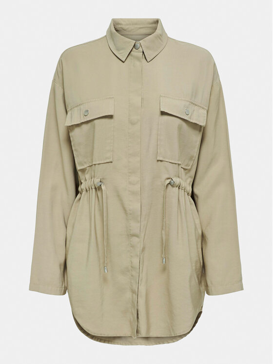 ONLY ONLY Übergangsjacke Nadine 15308614 Beige Regular Fit