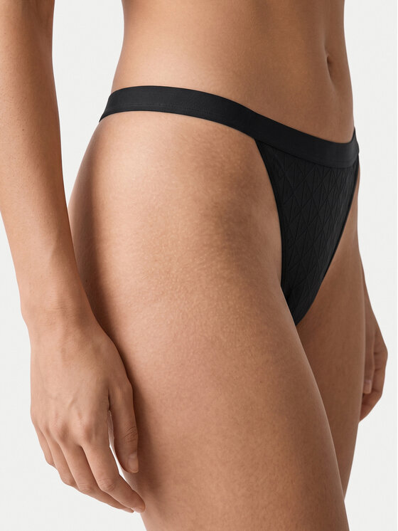 Calvin Klein Underwear Calvin Klein Underwear Chilot tanga LV00QF9095 Negru