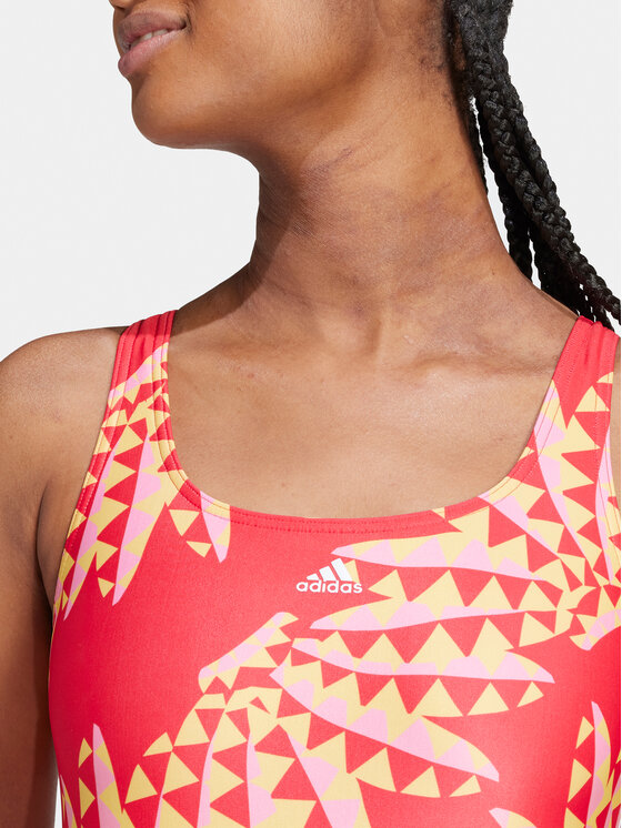 adidas adidas Купальник FARM Rio 3-Stripes IT8584 Рожевий