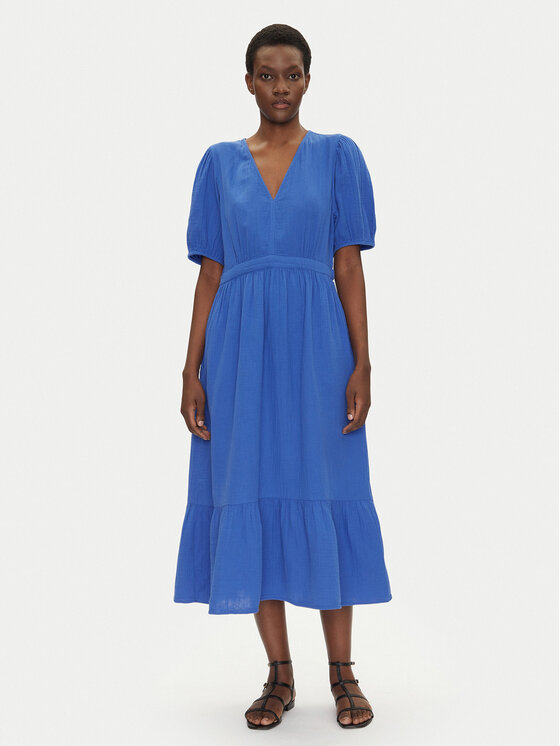 Gap Gap Rochie de zi 717787-00 Albastru Regular Fit
