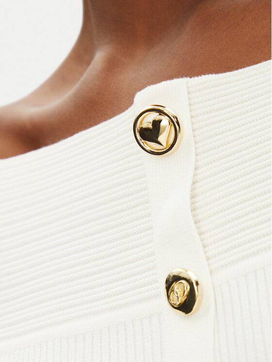 Morgan Morgan Maglione 251-MDONA M Bianco Slim Fit