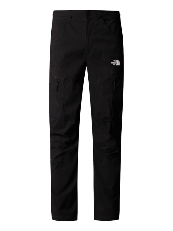 The North Face The North Face Spodnie materiałowe Exploration Reg Tapered Pant Czarny Regular Fit