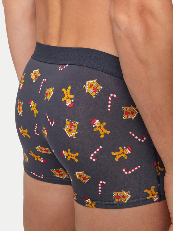 Jack&Jones Jack&Jones Sada 5 kusů boxerek Xmas 12266614 Barevná