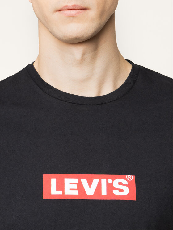 Levi's® Levi's® T-shirt Boxtab Graphic Tee 85785-0002 Crna Regular Fit