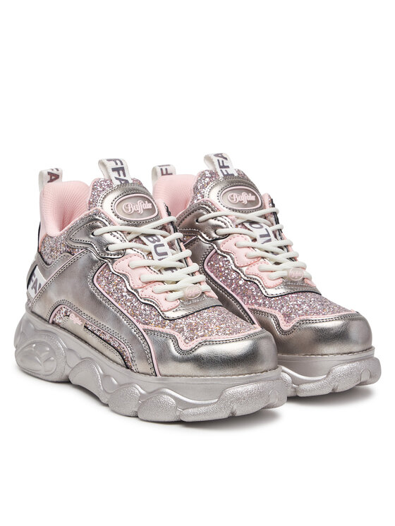Buffalo Buffalo Sneakersy Cld Chai 16289 Stříbrná