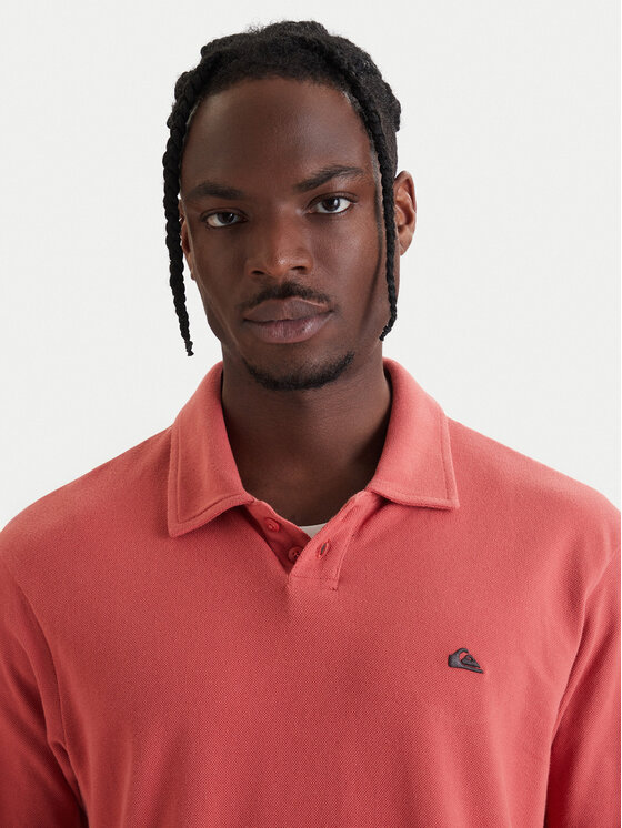 Quiksilver Quiksilver Polo Mw Pique Polo EQYKT04392 Μπορντό Regular Fit