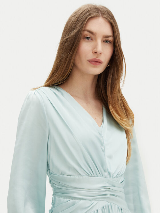 Guess Guess Večerné šaty W5PK1X WD8G2 Zelená Regular Fit