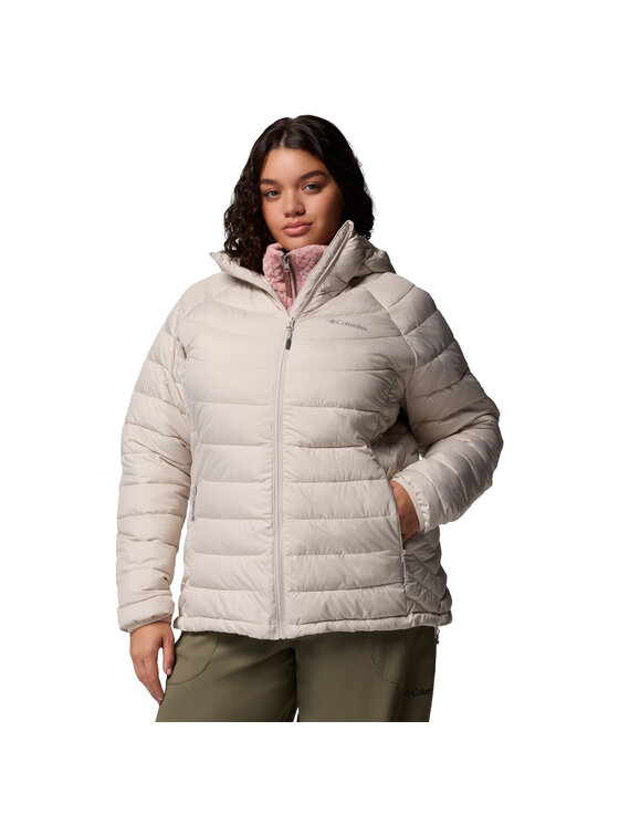 Columbia Columbia Giacca di transizione Powder Lite II Hooded Jacket Beige Regular Fit