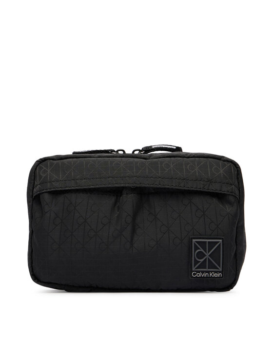 Calvin Klein Geantă pentru cosmetice Emblem Aop Washbag LV04D1208G Negru