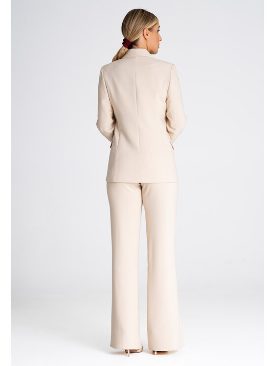 FIGL FIGLFIGL Giacca da abito M954 Beige Regular Fit
