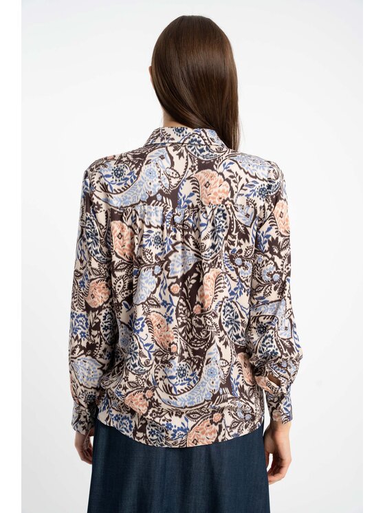 CLICK CLICK Košile 10-6908 Barevná Regular Fit