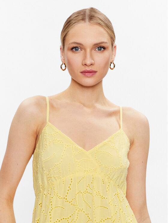 Marc Aurel Marc Aurel Літня сукня 6820 1020 93201 Жовтий Regular Fit