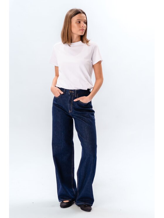 TeeShoppen TeeShoppen Jeansy Oryginalne spektakle luźne dżinsy Niebieski Loose Fit