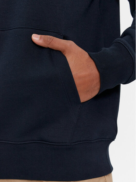 Tommy Hilfiger Tommy Hilfiger Pulóver Emblem MW0MW33665 Sötétkék Regular Fit