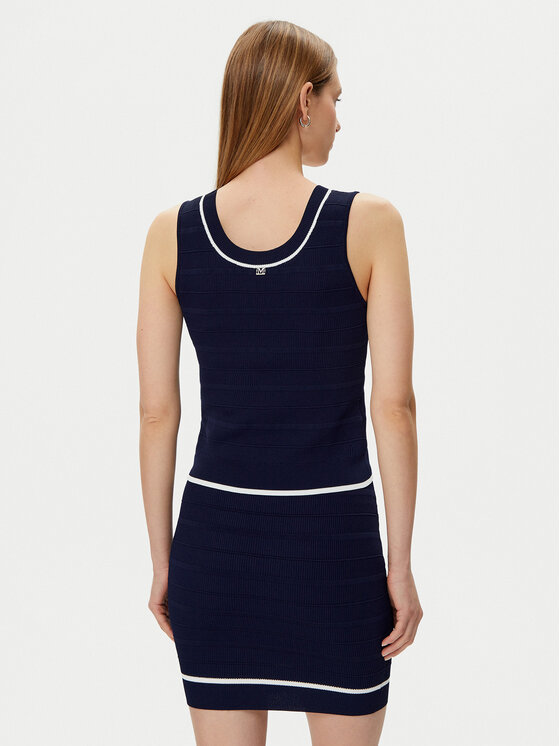Marciano Guess Marciano Guess Bluse 5RGR03 5640Z Dunkelblau Regular Fit