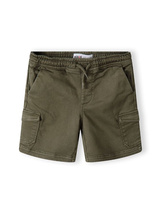 MINOTI MINOTI Szorty materiałowe 23short48 Khaki Regular Fit