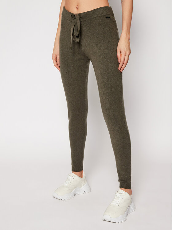 Pantaloni da tuta Tania W0RR10 R2QA0 Verde Regular...