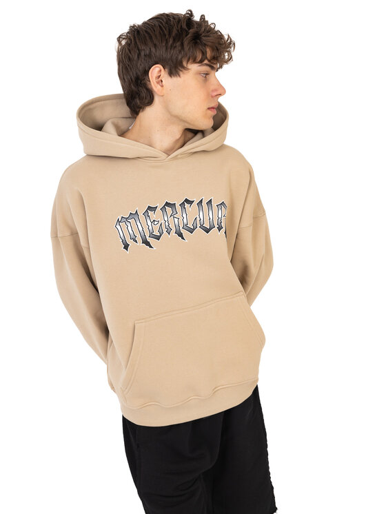Mercur Mercur Bluza Gothic Beżowy Comfort Fit