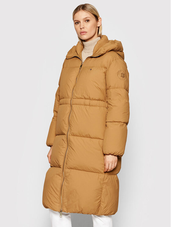 Giubbotto piumino Nylon Down WW0WW31702 Beige