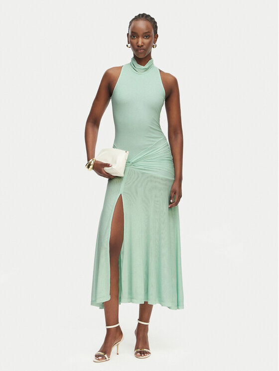 Bardot Bardot Večerna obleka Leanna 60373DB Zelena Regular Fit