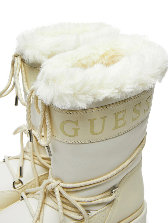 Guess Guess Μπότες Χιονιού Undelo FLFUEL ELE11 Μπεζ