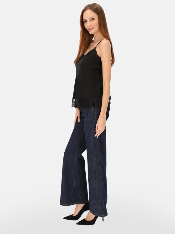 L’AF L’AF Top Amora Czarny Regular Fit
