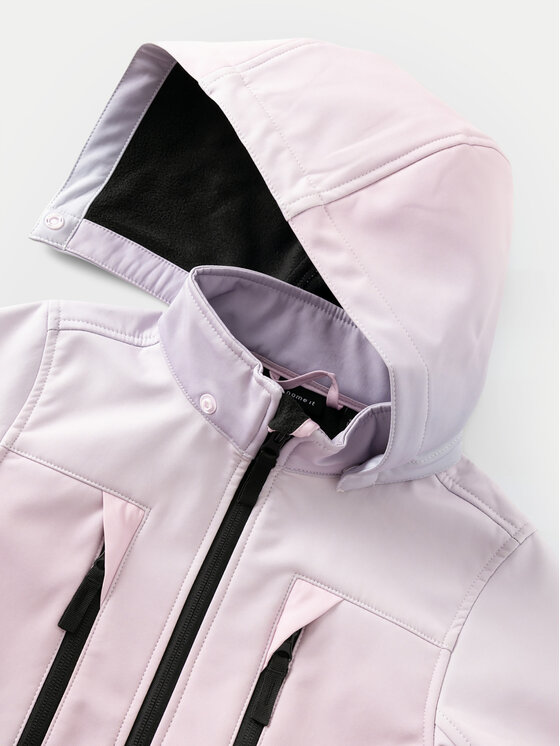 NAME IT NAME IT Striukė softshell Alfa 13232120 Rožinė Regular Fit