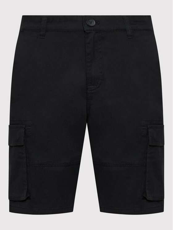 Only & Sons Only & Sons Bavlnené šortky Cam 22016689 Čierna Regular Fit